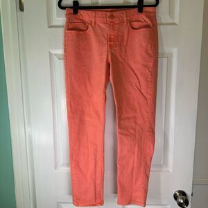 C. Wonder Skinny Crop Orange Denim Jeans Women’s Size 30 EUC